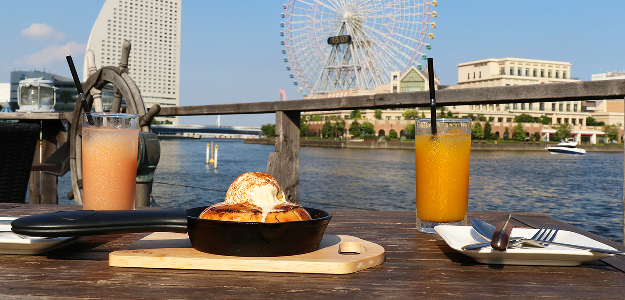 海が見えるカフェヘミングウェイ横浜